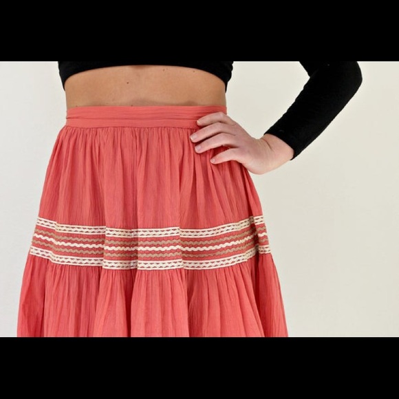 Vintage 1950s Mexican Circle Skirt - Picture 2 of 2
